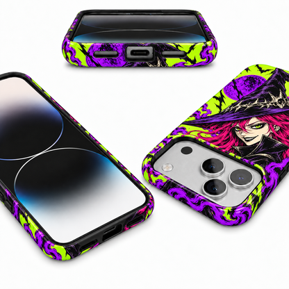 Neon Moon Witch Phone Case — view 10