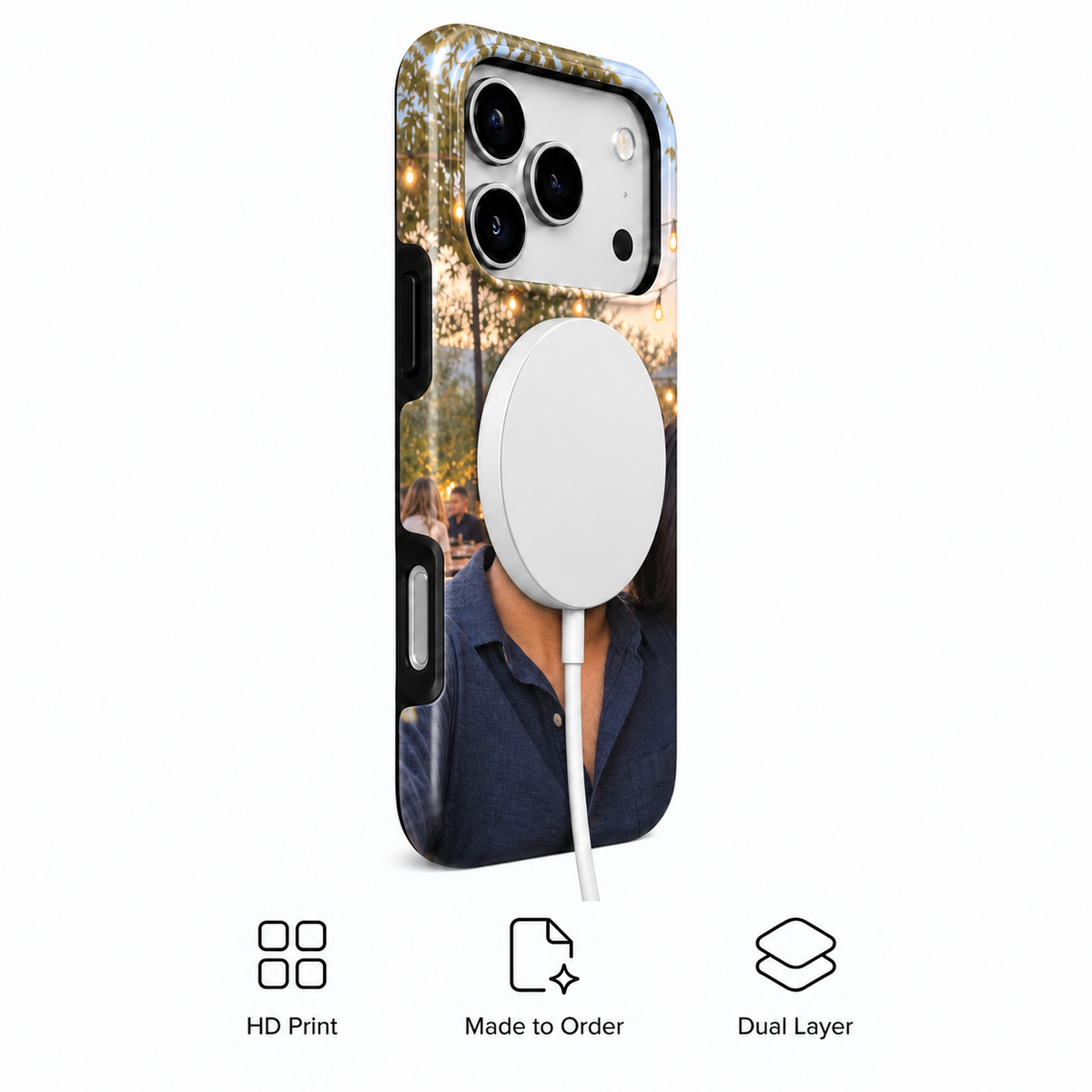 Open Sky Portrait A Phone Case — view 3