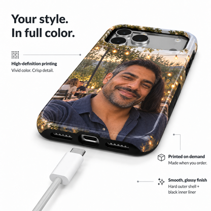 Open Sky Portrait A Phone Case — view 6