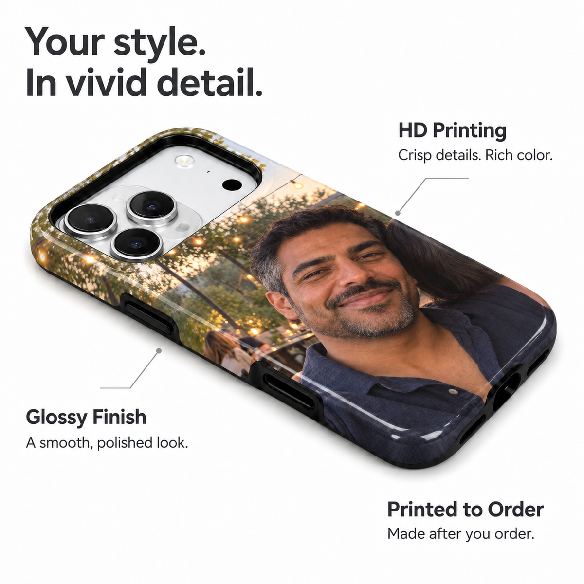 Open Sky Portrait A Phone Case — view 7