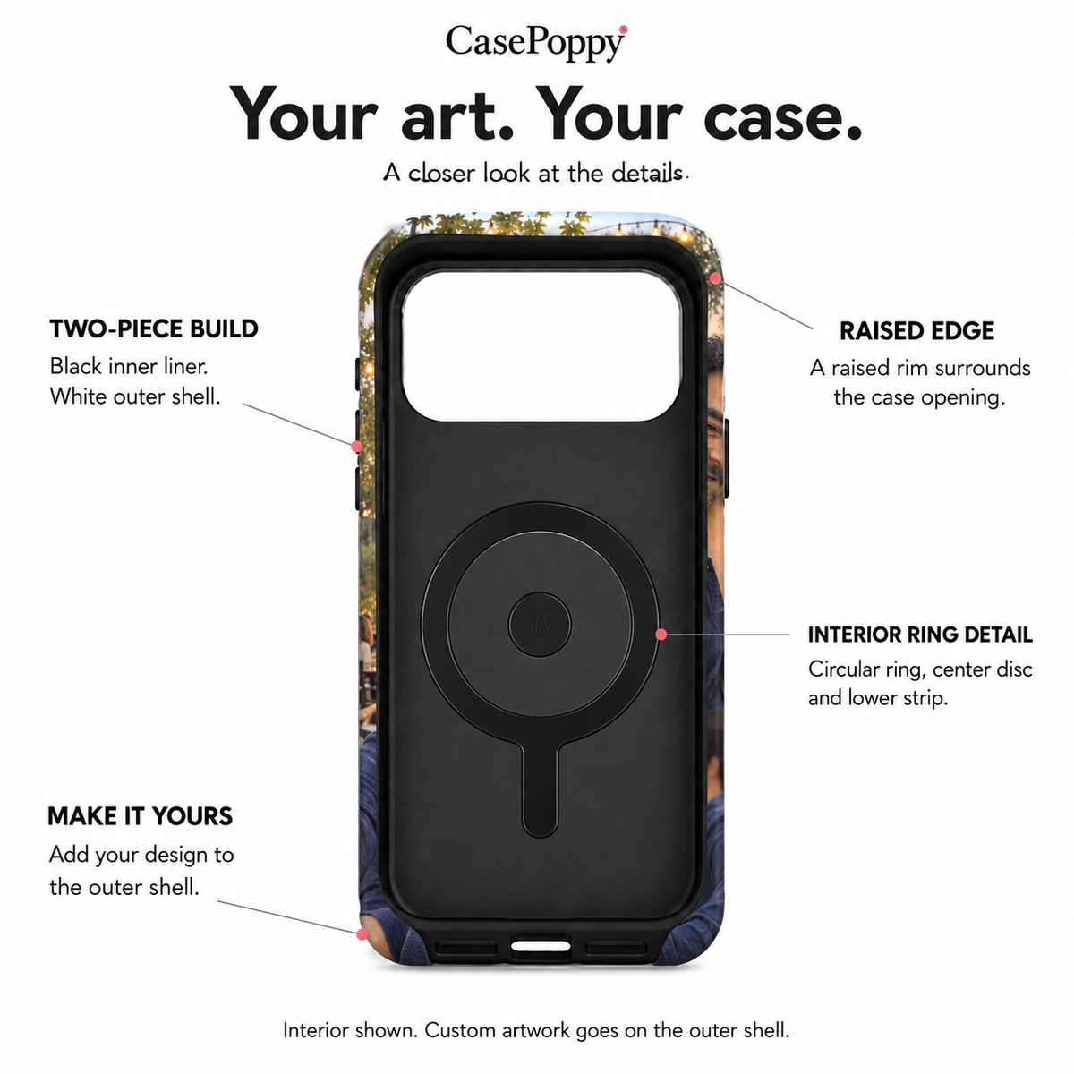 Open Sky Portrait A Phone Case — view 10