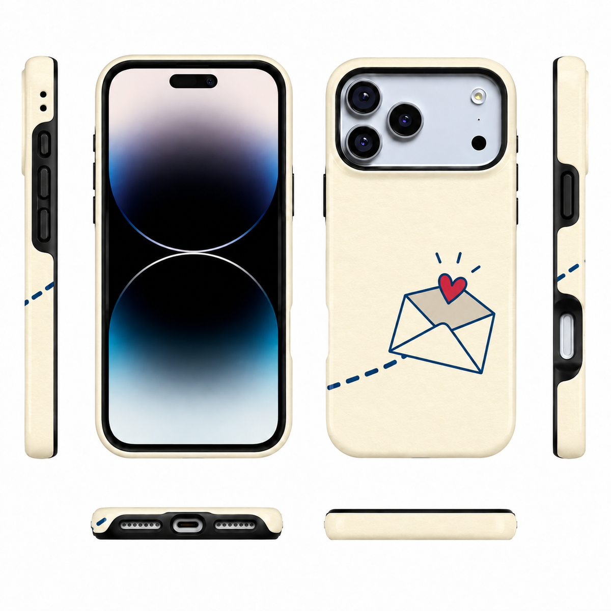 Paper Love Letter A Phone Case — view 5