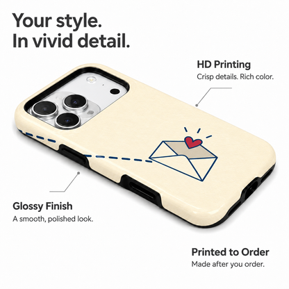 Paper Love Letter A Phone Case — view 7