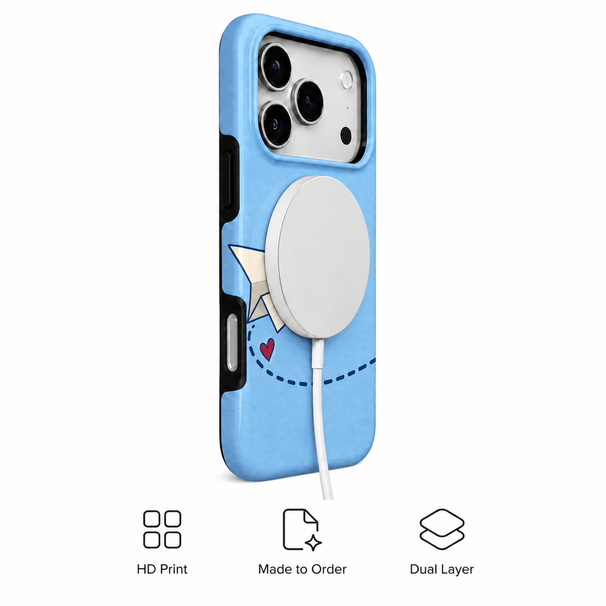 Paper Love Letter B Phone Case — view 3
