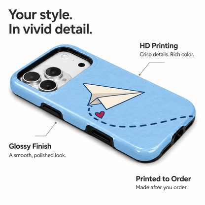 Paper Love Letter B Phone Case — view 7