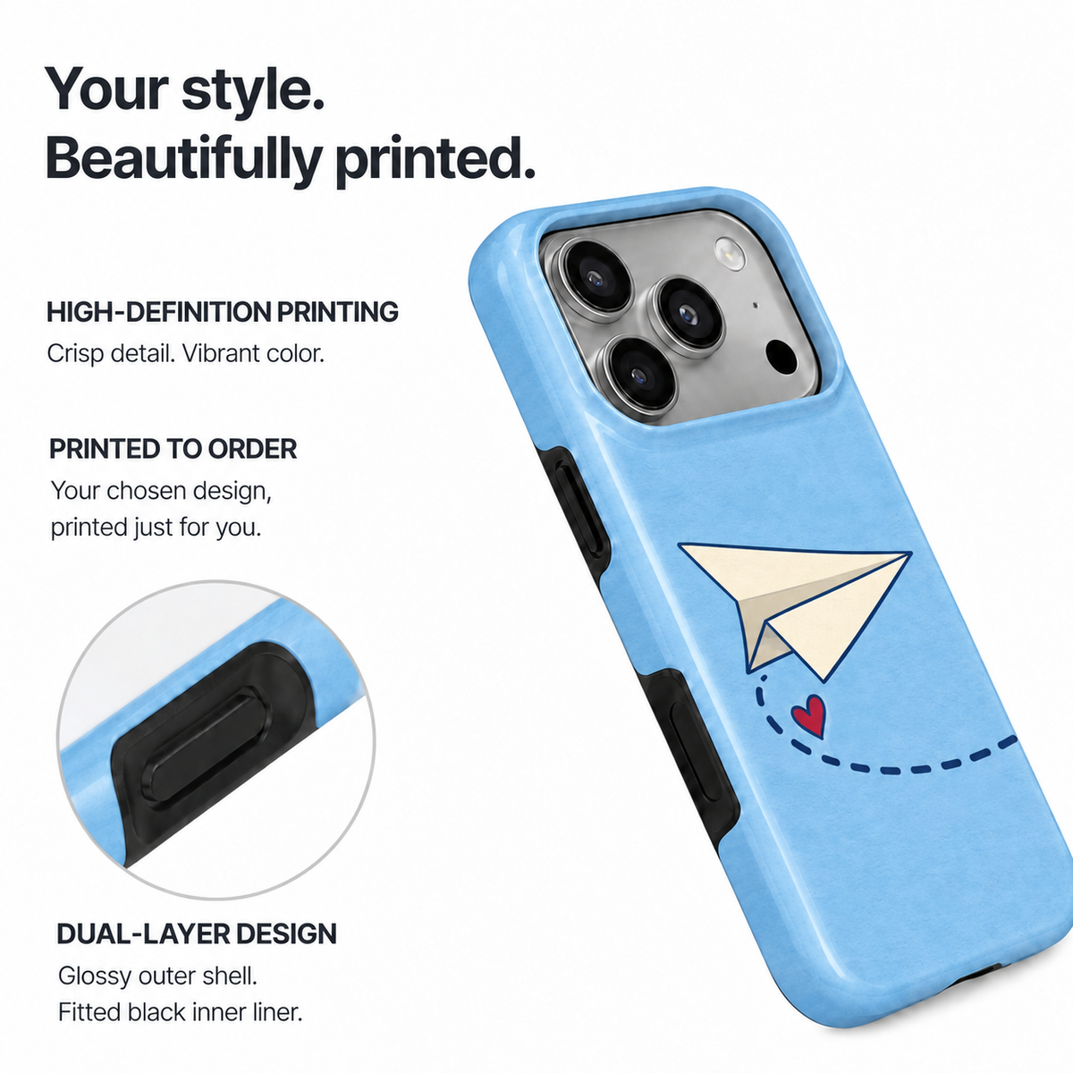 Paper Love Letter B Phone Case — view 8