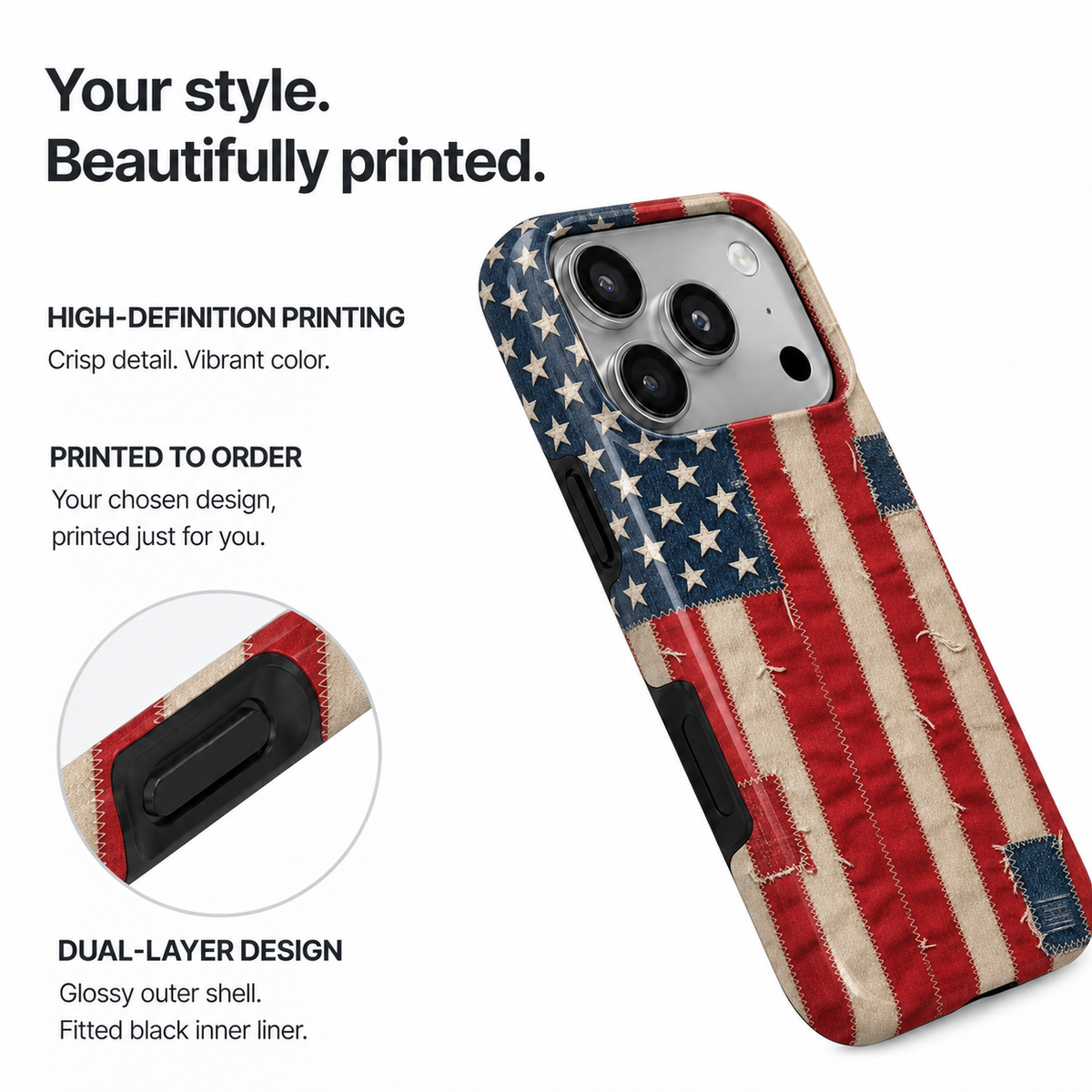 Patchwork Flag Phone Case — view 8