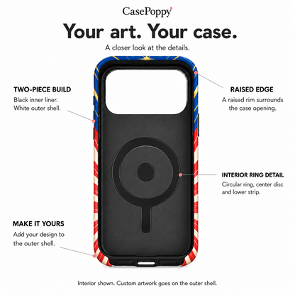 Peace Sign Americana Phone Case — view 10
