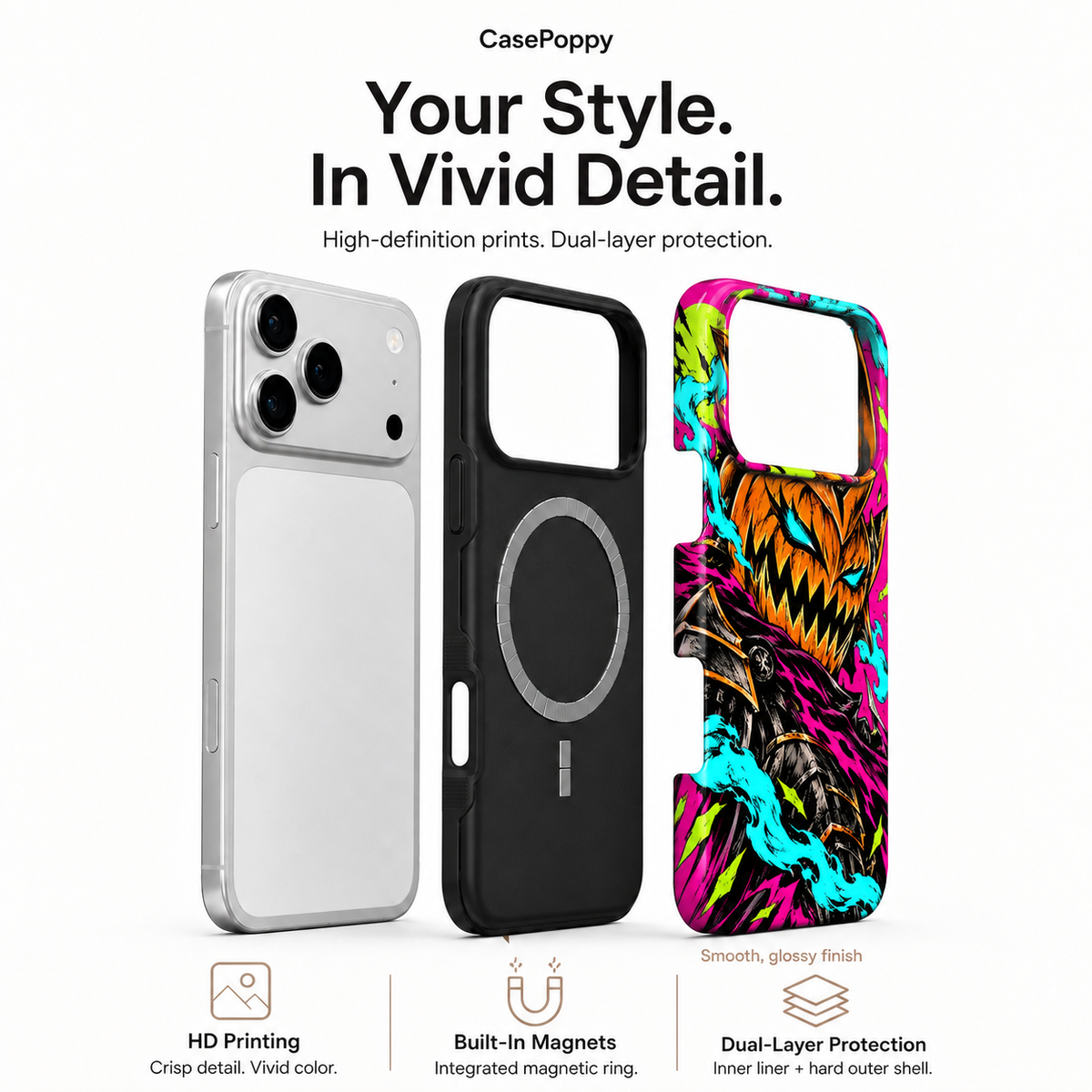 Pumpkin Wraith Phone Case — view 4