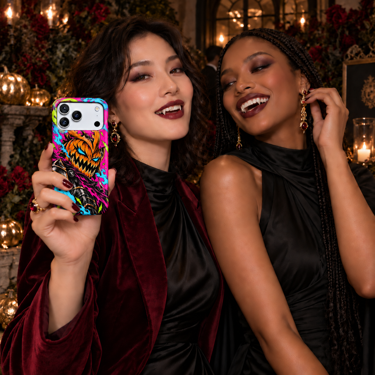 Pumpkin Wraith Phone Case — view 11