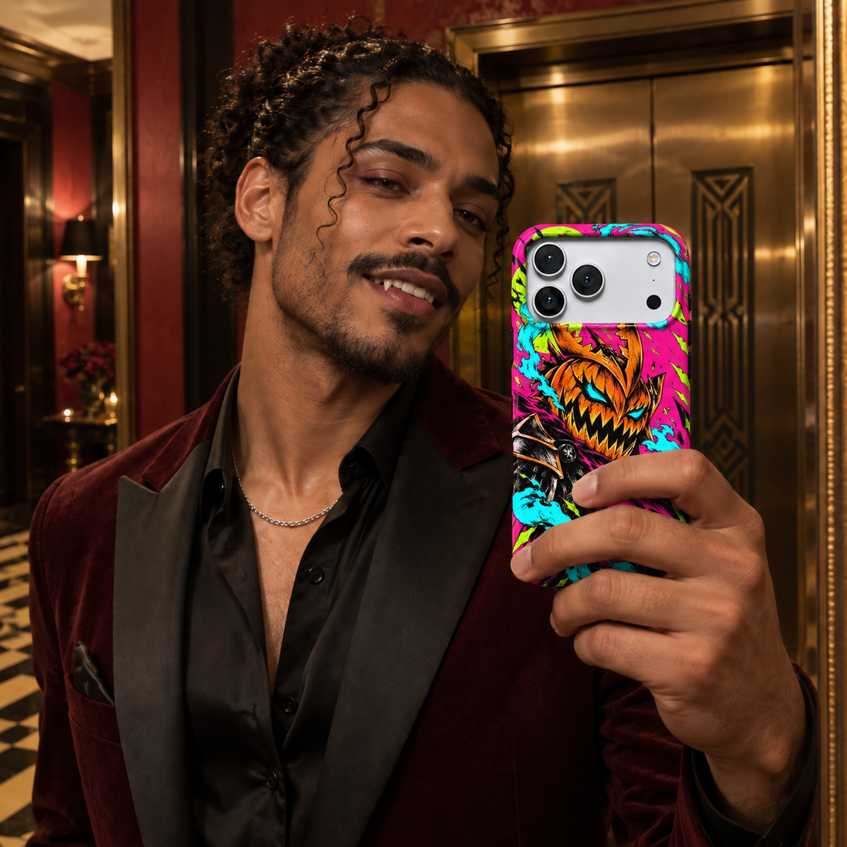 Pumpkin Wraith Phone Case — view 12