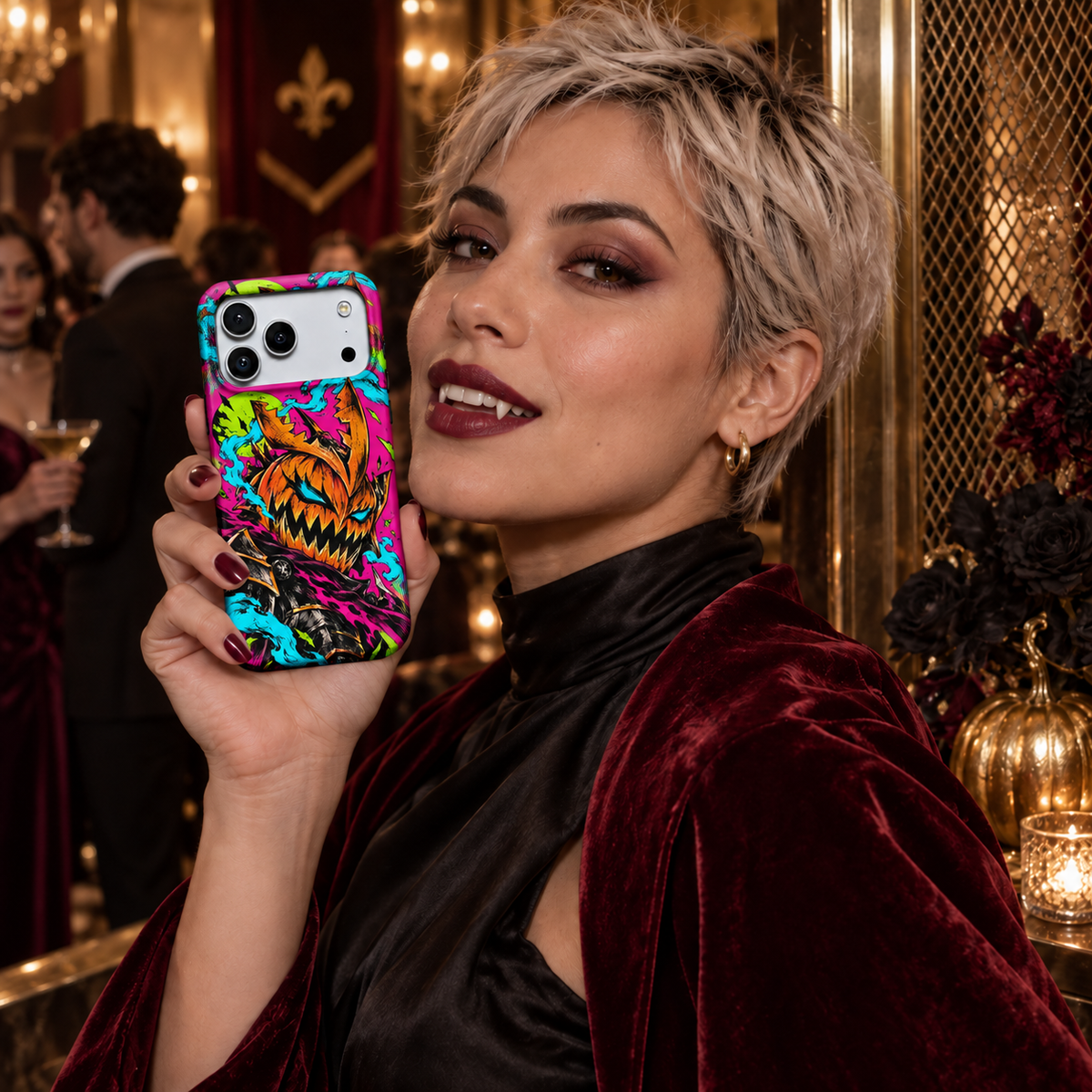 Pumpkin Wraith Phone Case — view 14