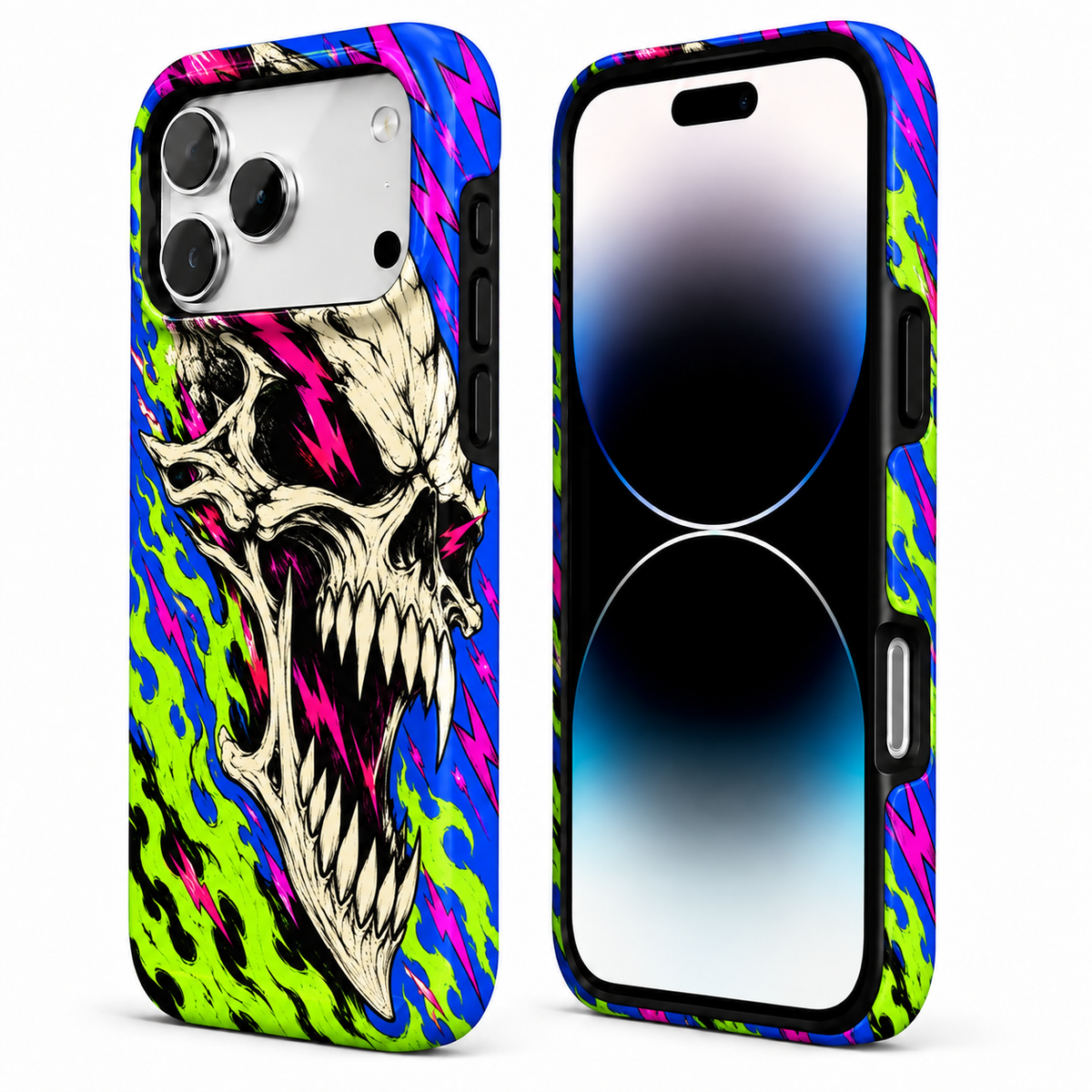 Razor Skull Phone Case — view 2