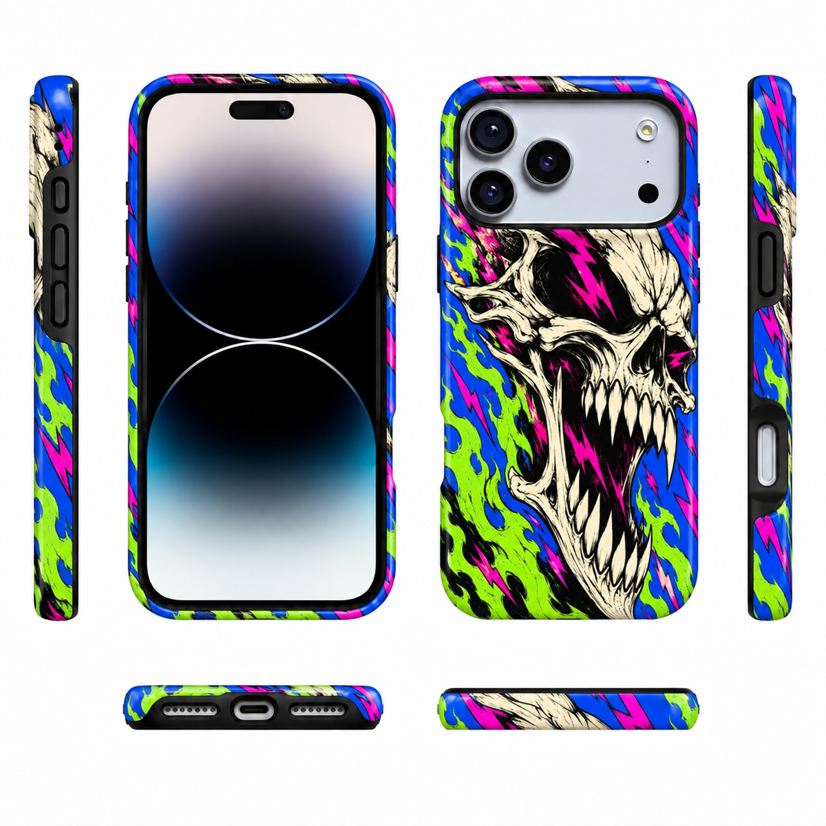 Razor Skull Phone Case — view 5