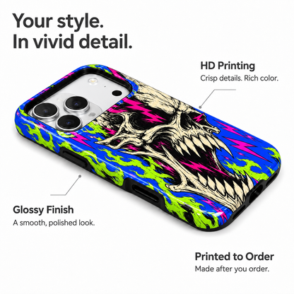 Razor Skull Phone Case — view 7