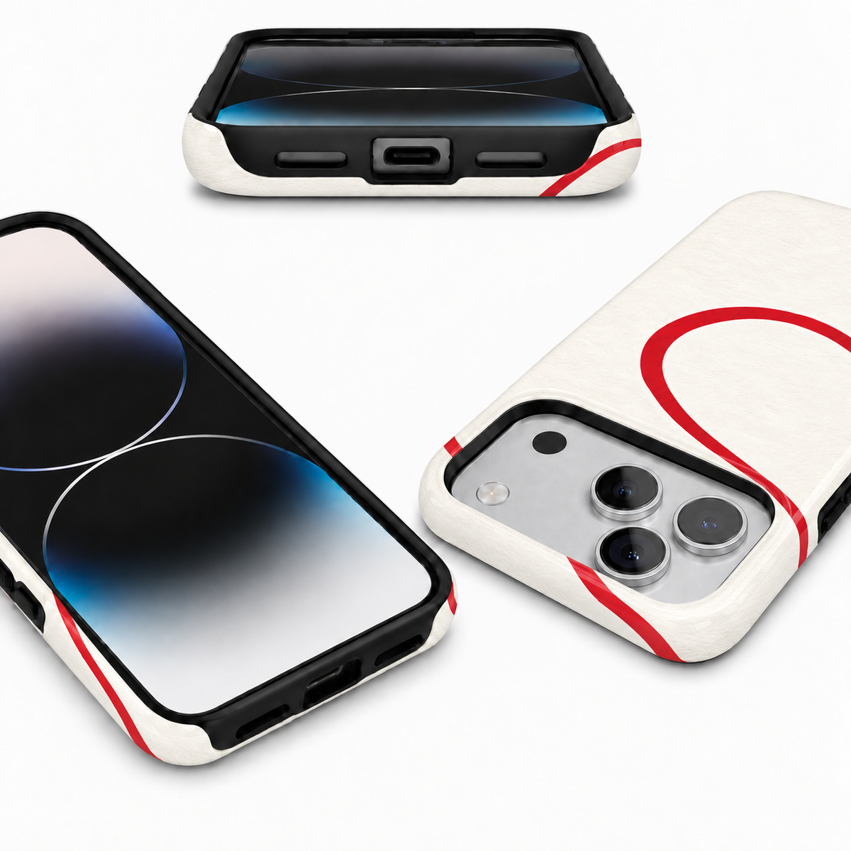 Red Thread Heart A Phone Case — view 9