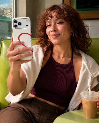 Red Thread Heart A Phone Case — view 14