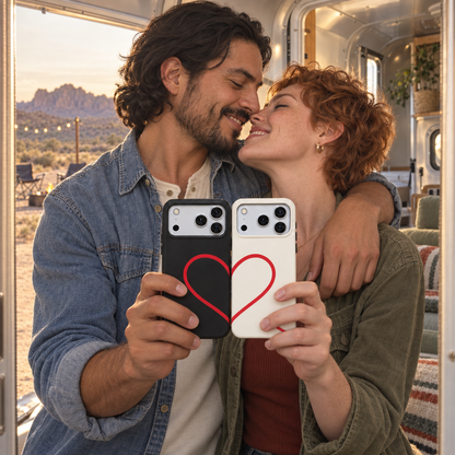 Red Thread Heart A Phone Case — view 16