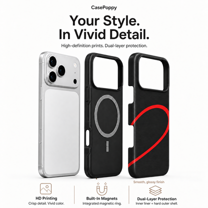 Red Thread Heart B Phone Case — view 4