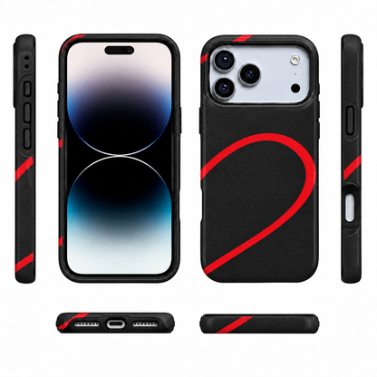Red Thread Heart B Phone Case — view 5