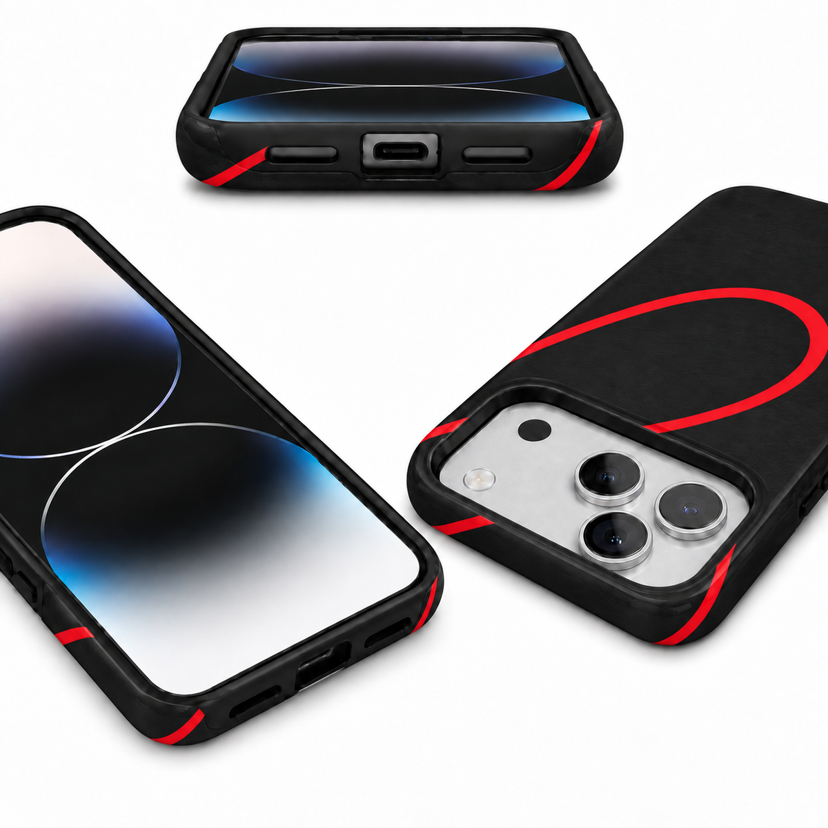 Red Thread Heart B Phone Case — view 9
