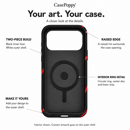 Red Thread Heart B Phone Case — view 10