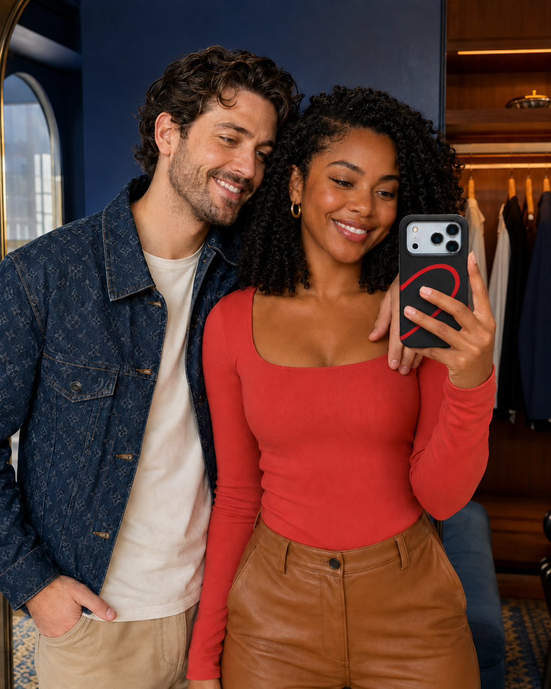 Red Thread Heart B Phone Case — view 12