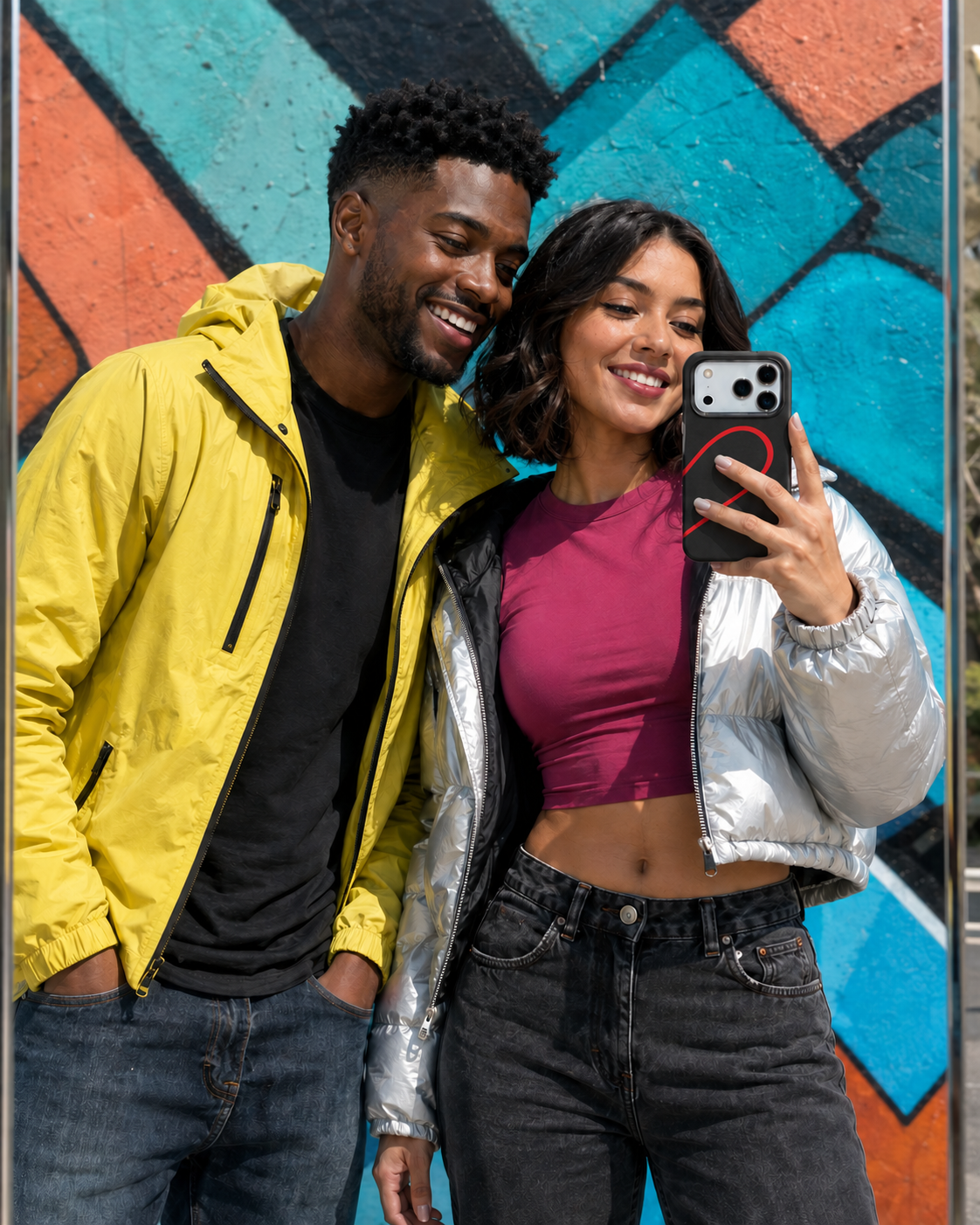 Red Thread Heart B Phone Case — view 13