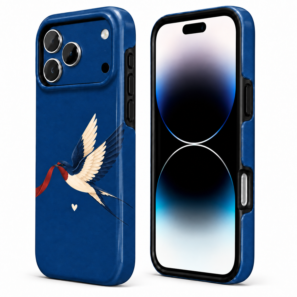 Ribbon Swallow B Phone Case — view 2