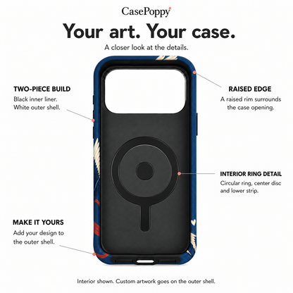 Ribbon Swallow B Phone Case — view 10