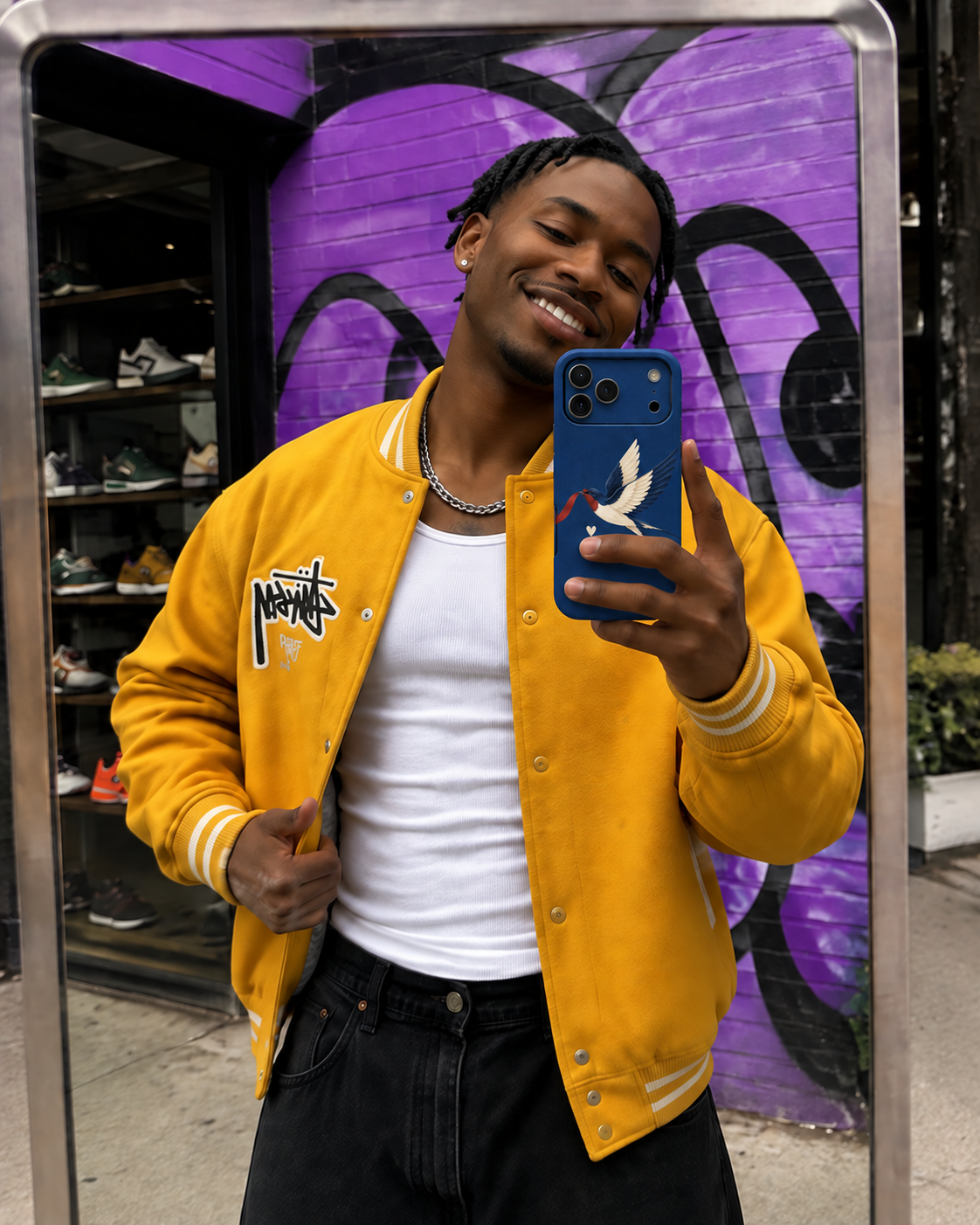 Ribbon Swallow B Phone Case — view 14