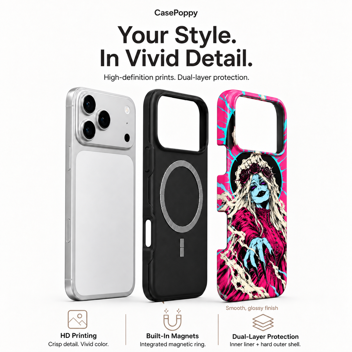 Rose Witch Phone Case — view 4