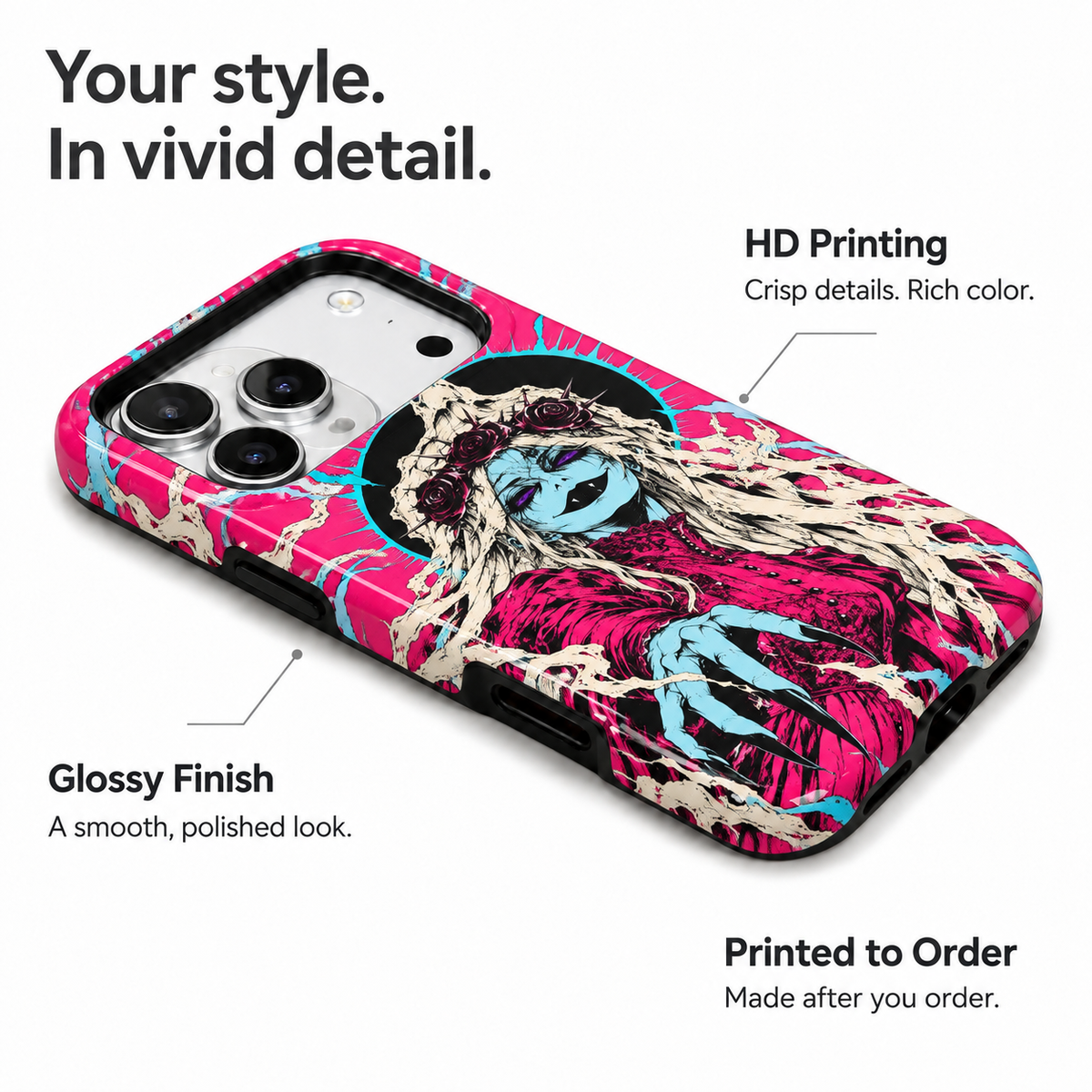 Rose Witch Phone Case — view 7