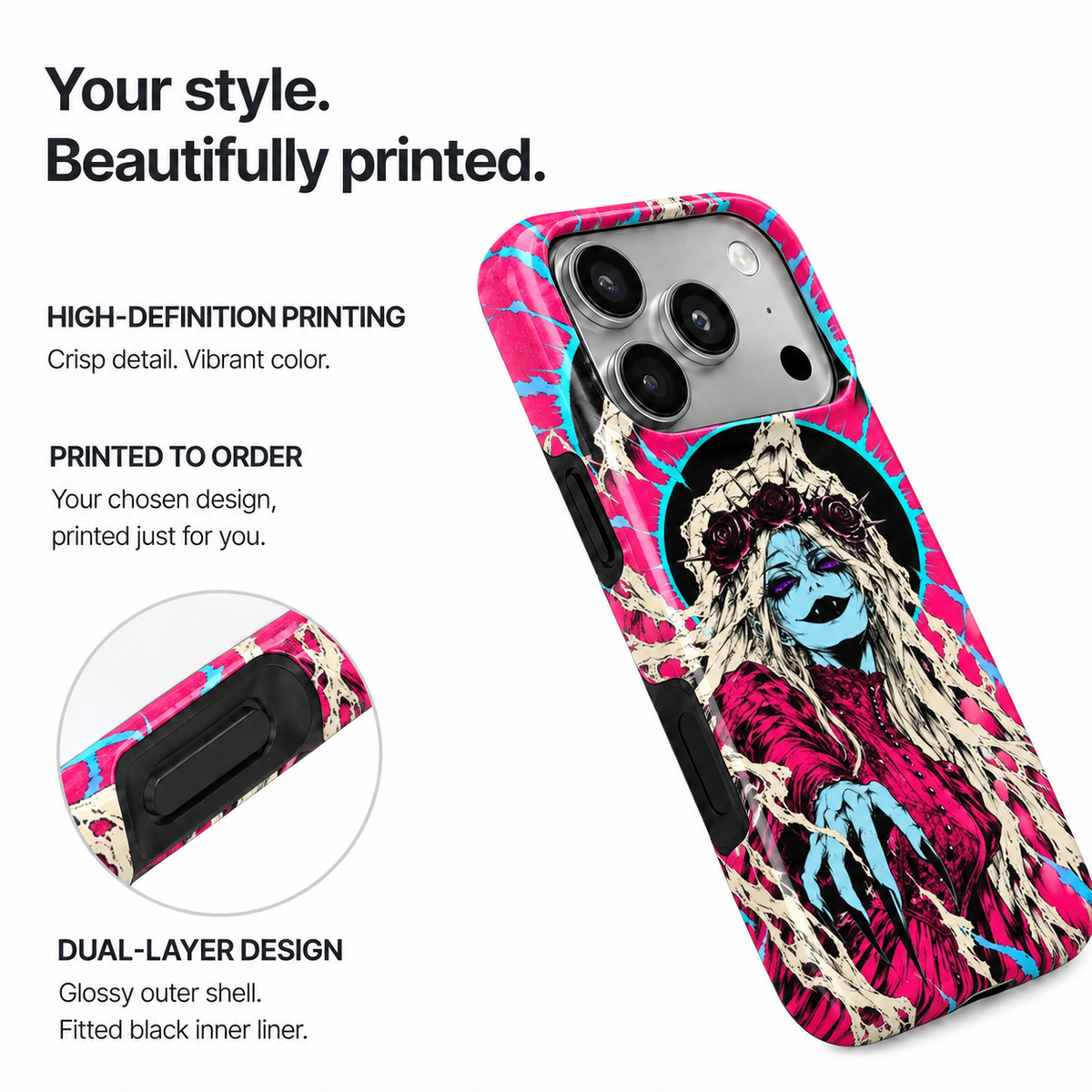 Rose Witch Phone Case — view 8