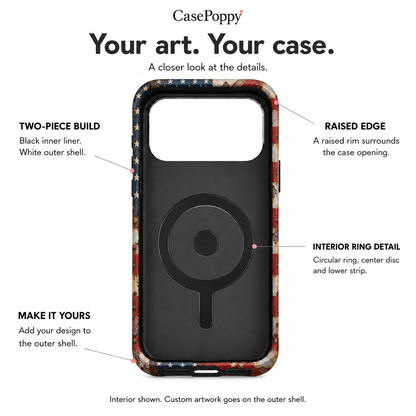 Rusted Stars & Stripes Phone Case — view 10