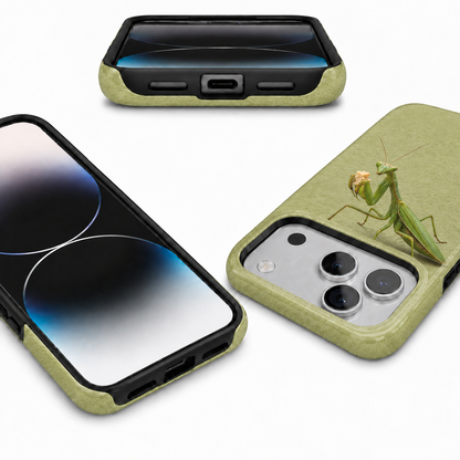 Sage Supper | Green Praying Mantis Phone Case — view 9