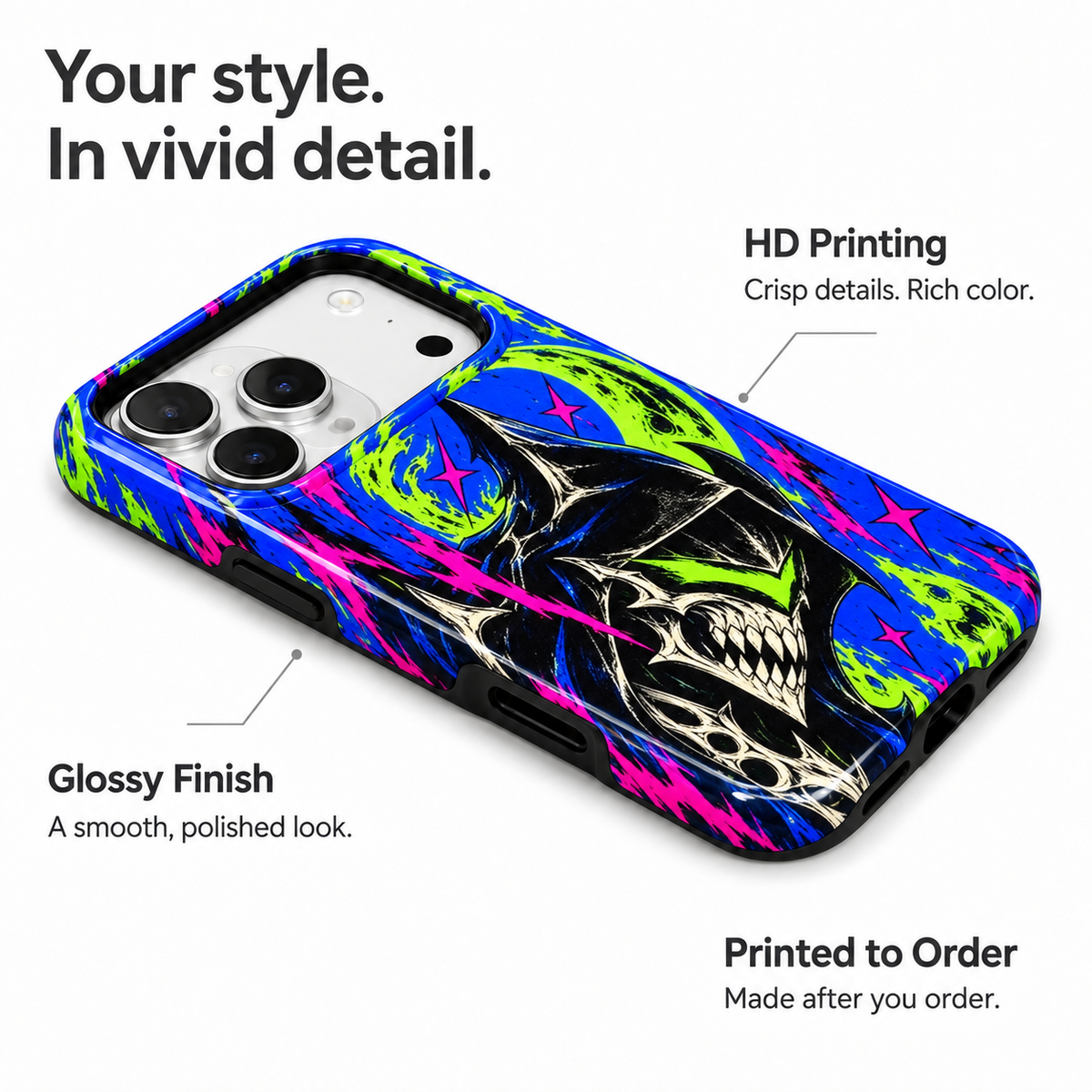 Shadow Reaper Phone Case — view 7
