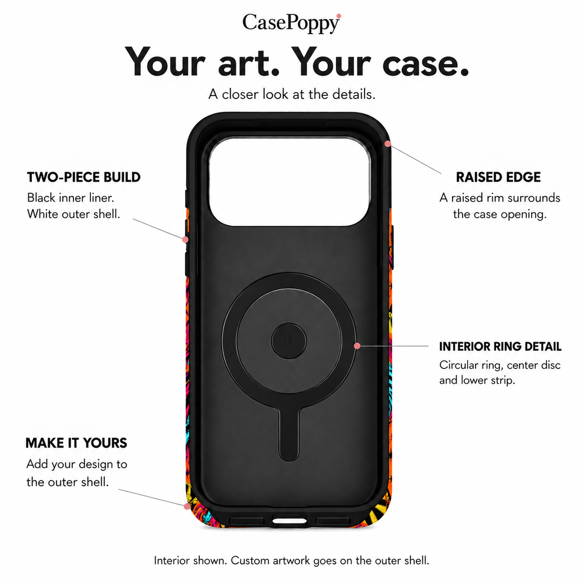 Skeletal Carnival Horse Phone Case — view 10