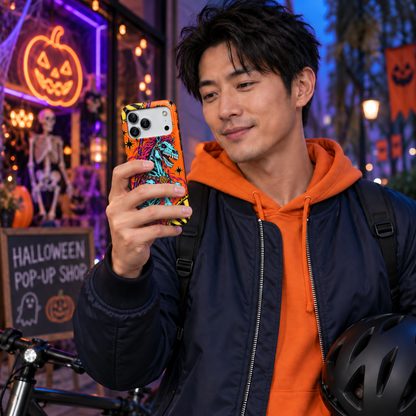 Skeletal Carnival Horse Phone Case — view 14