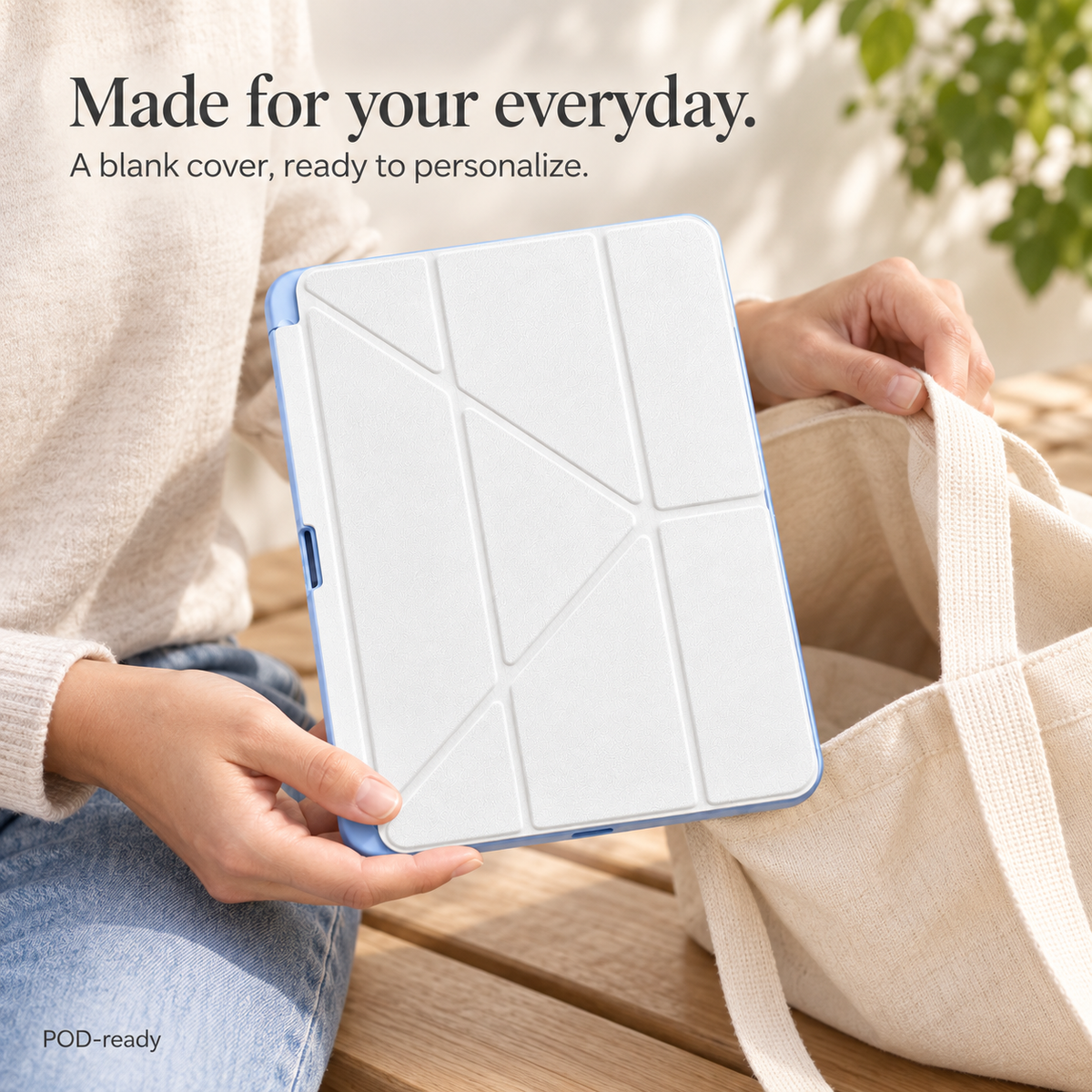 Soft Fold | Solid Y-Fold Tablet Case — view 8