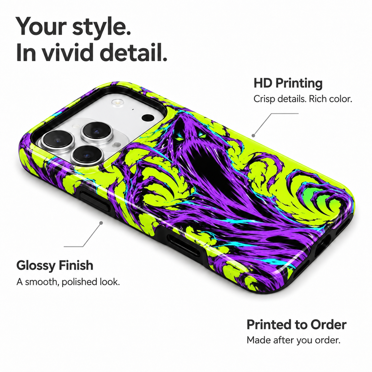 Spectral Shroud Phone Case — view 7