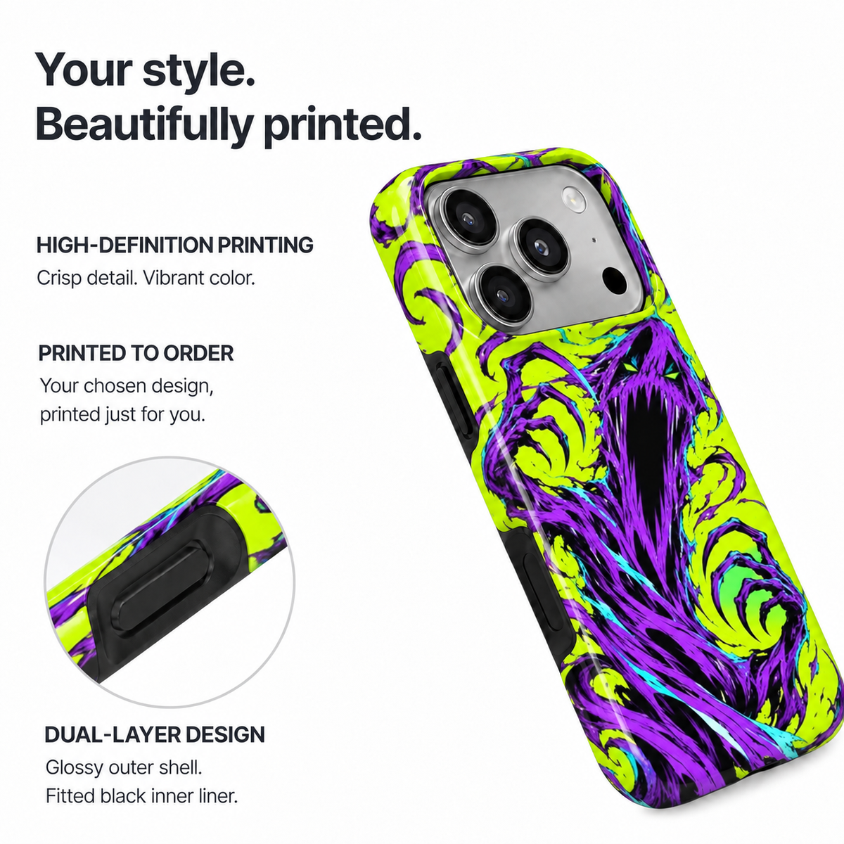 Spectral Shroud Phone Case — view 8