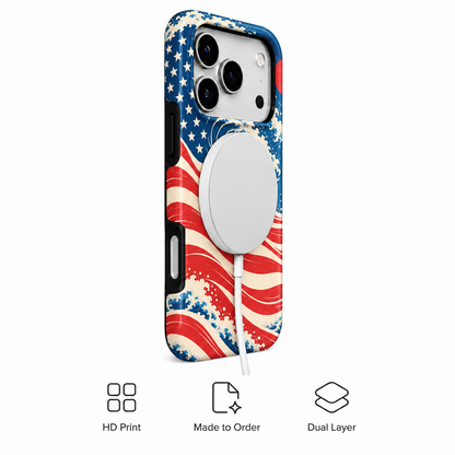 Starburst Patriot Phone Case — view 2