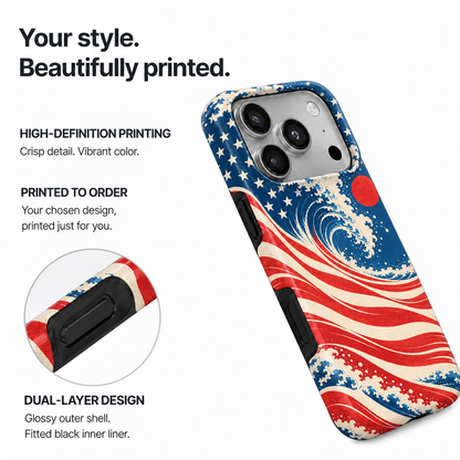 Starburst Patriot Phone Case — view 5