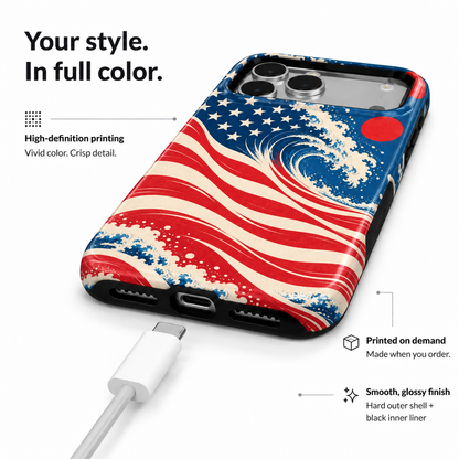 Starburst Patriot Phone Case — view 9