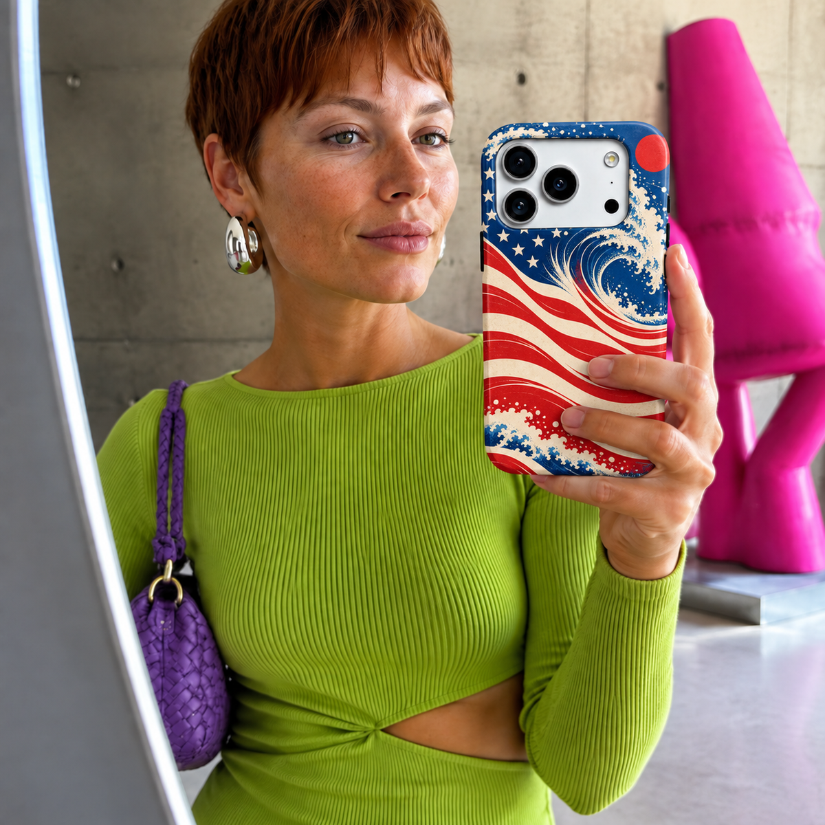 Starburst Patriot Phone Case — view 10
