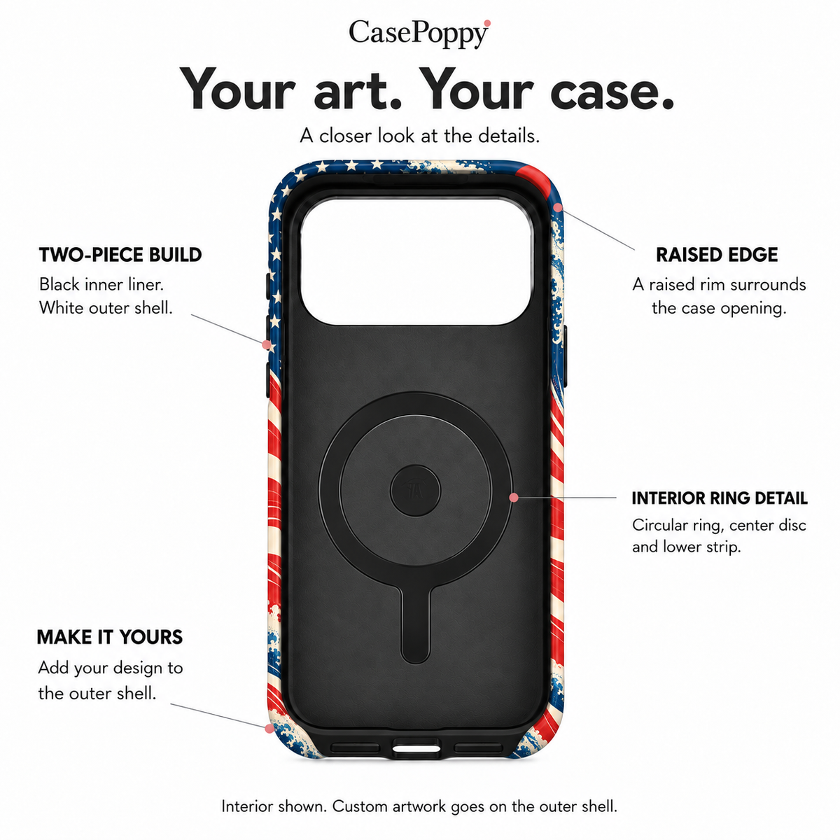 Starburst Patriot Phone Case — view 14