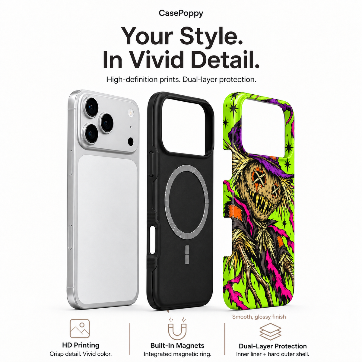 Toxic Scarecrow Phone Case — view 4