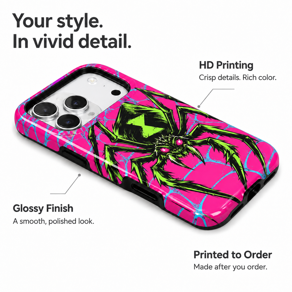 Widow Spider Phone Case — view 7