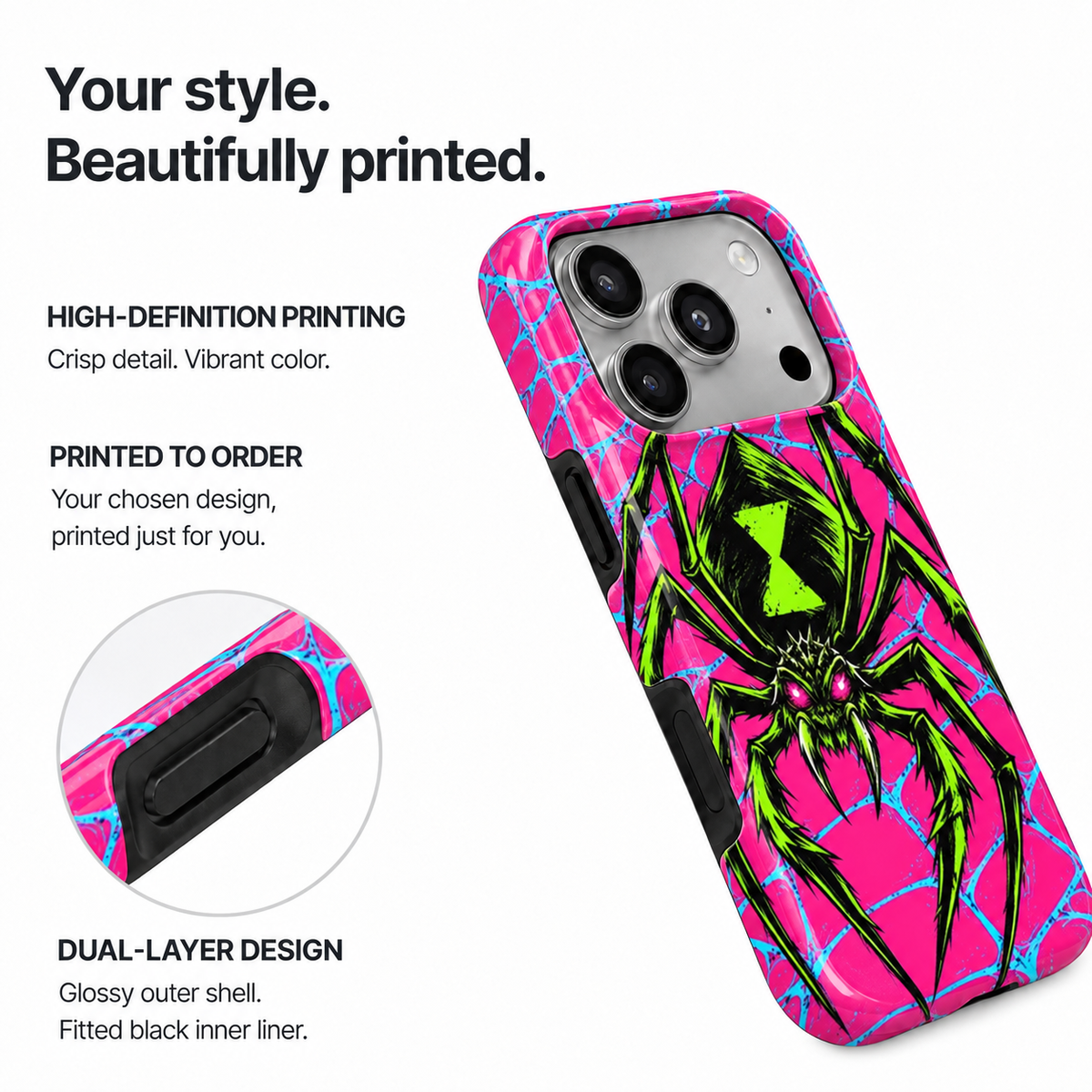 Widow Spider Phone Case — view 8